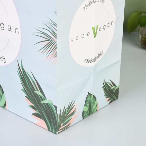 Durable Eco Friendly Paper Bags With Handles Strong Bearing