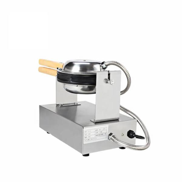 Машинка для производства вафли с двумя яйцами с вращающимся неприлепным покрытием