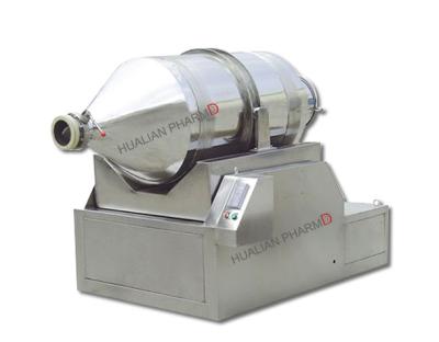 Wet Powder Pharmaceutical Mixing Equipment Industrial Heating Two Dimensional mixer FD-EYH