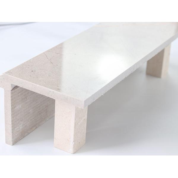 Acid Resistant Staircase Steps Tiles White Marble Indoor Outdoor