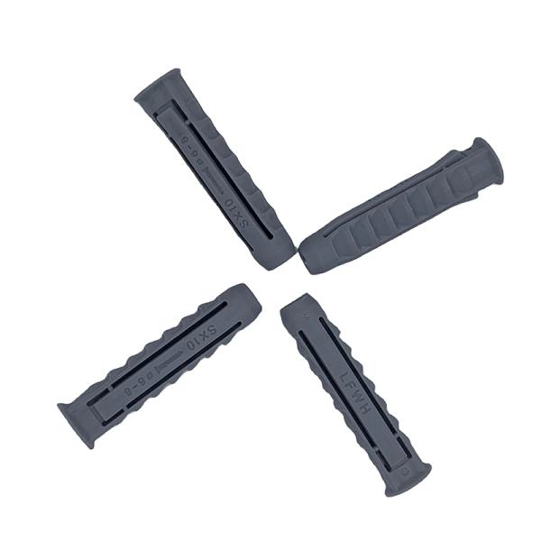 Uncoated Finish 150N Plastic Concrete Wall Anchors For Long Lasting Insulation