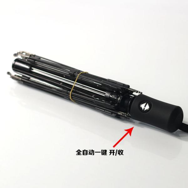 All in 1 Function Automatic Open Sun Umbrella Stand with Three Fold Umbrella Head