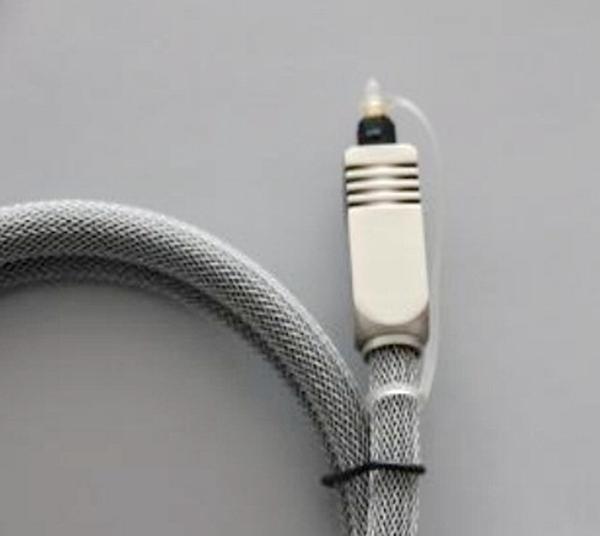 8.0MM Digital Toslink Plastic Fiber Optic Audio Cable Golden plated connector For DVD