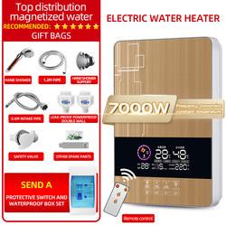 7000W Bathroom Instant Hot Water Heater For Shower Wall Mounted