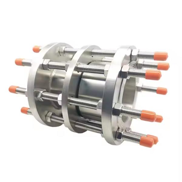 BS Standard PN10 PN16 SS316 Stainless Steel Double Flange Telescopic Dismantling Joint