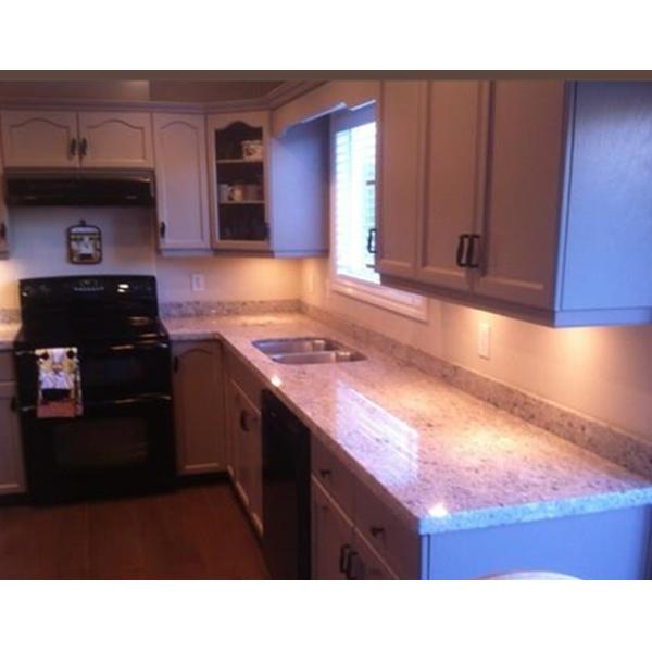 Andino White Granite Tile Stone Slab Countertops for Kitchen Bathroom