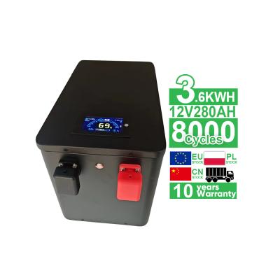 12.8V 280Ah / 314Ah / 320Ah LiFePO4 DIY Battery Kit with Built-in JK BMS 、Display – EU Stock