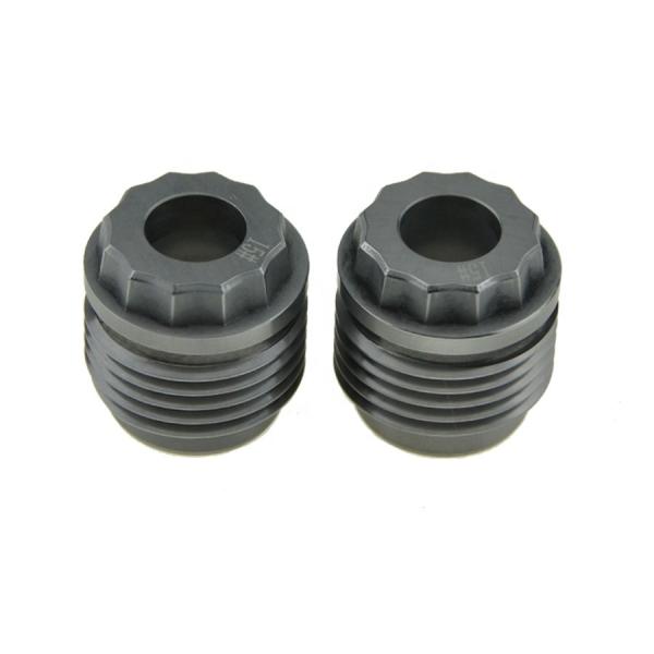 Polished Tungsten Carbide Nozzle for Oil Gas Drill Bits with 100% Virgin Tungsten Carbide Material YG6/YG8/YG11/YG13 Grade and 103x103x2.3mm Size