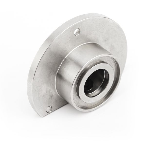 Precision CNC Milled Stainless Steel Flange Housings with Fast Prototyp NC Turning for Prototyping