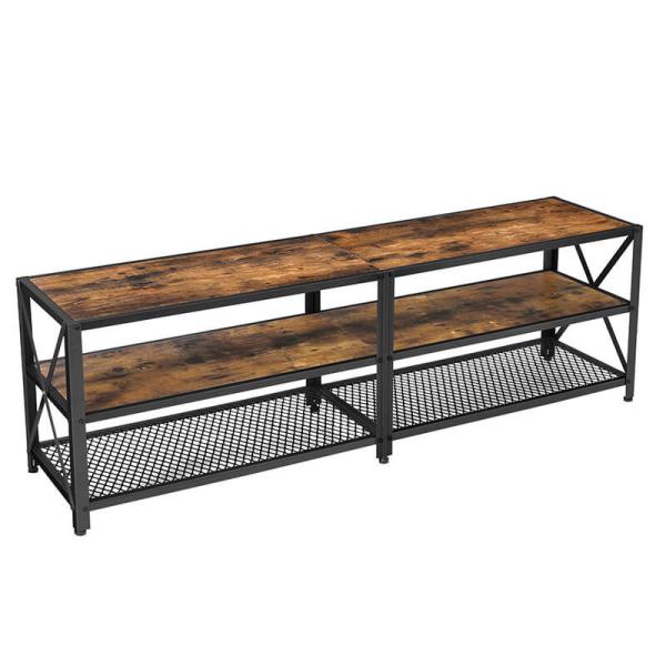 Long TV Console Table, Large TV Stand for Sale, Industrial TV Stand, LTV094B01