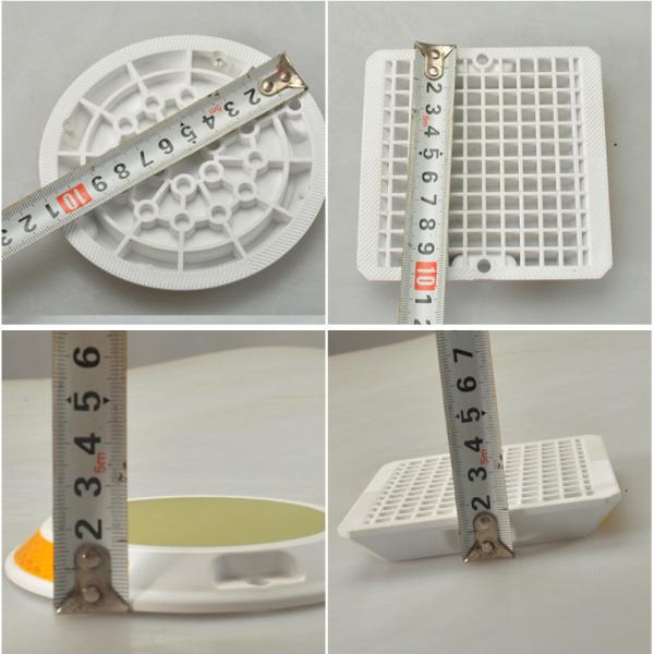 Plastic Self-luminescent Fluorescent Deck Lights Pathway Driveway Light Outdoor Garden Ground Lamp