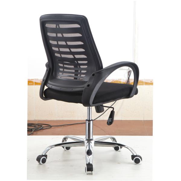 High End Secretary Office Chairs With Chrome Foot Water Resistant PP Frame