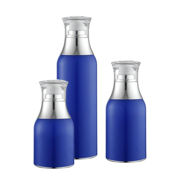 1 onza empaquetado cosmético de 1,7 de la onza del espray botellas privadas de aire de un sólo recinto privadas de aire de la botella