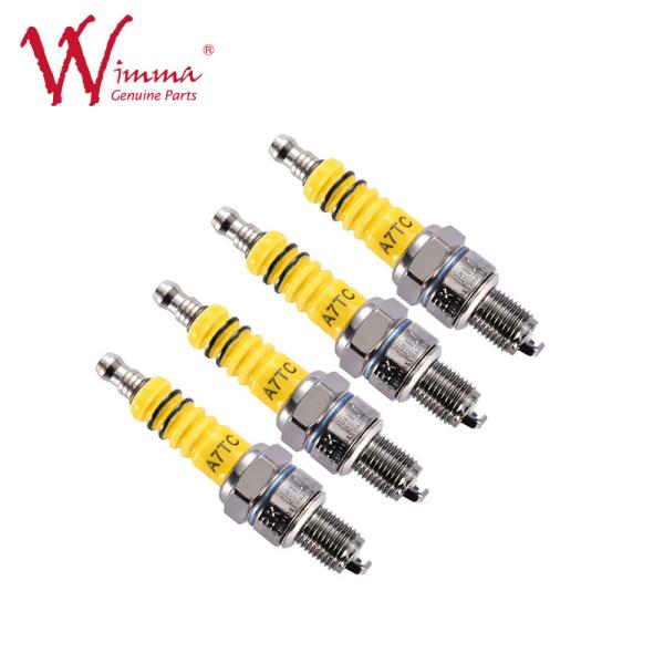Meilleure performance 1 jeu / 4 pièces Motocycle A7TC Bougie d'allumage Pour 50cc 70cc 90cc 110cc ATV 150