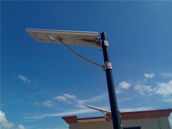 aluminum IP65 all in one led solar garden street light 20w