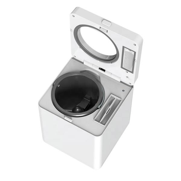 Compact Food Waste Composter With Easy Operation Stainless Steel Material