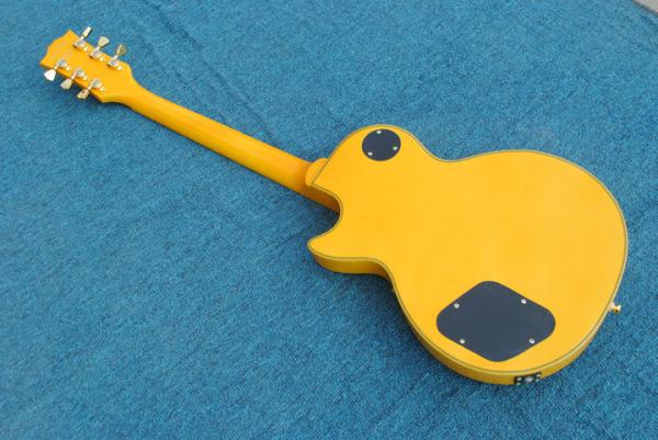 Dark yellow LP Custom Electric Guitar, lp guitar direct from factory All color are Available, Some countries Free Shippi