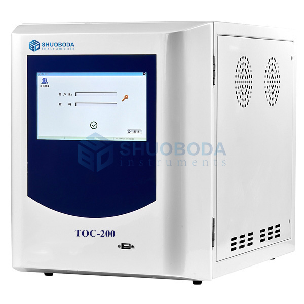TOC-200 PC Control Lab Test Instrument Large Range Total Organic Carbon Analyzer 