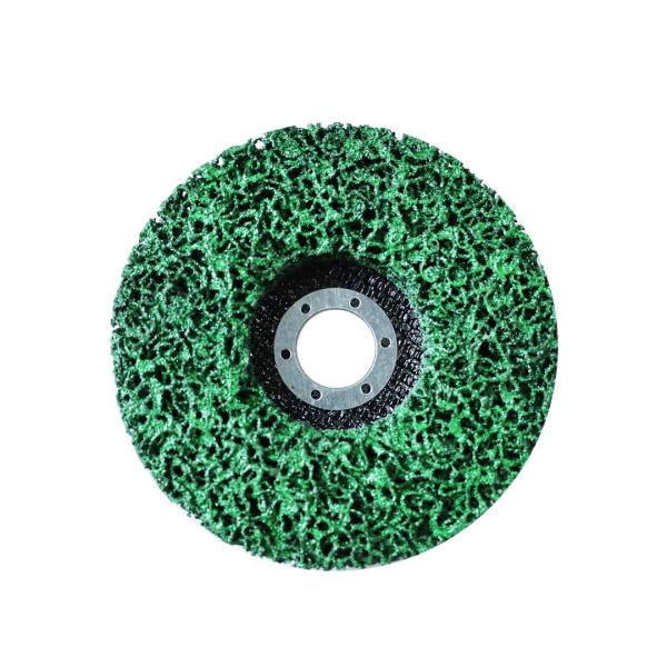 High-Diameter 100mm 4inch Abrasive Cleaning Disc Customizable Paint Stripping Wheel Tool with Fiberglass Backing High Hardness