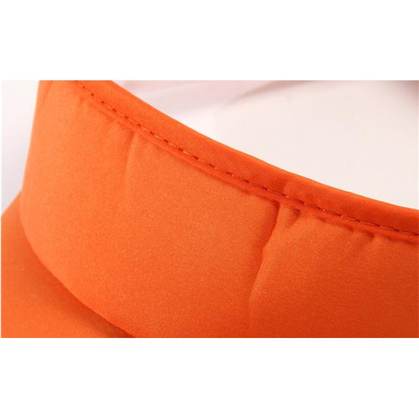 Summer Outdoor Sports Empty Top Hat , Sunscreen Breathable Composite Cloth Tennis Cap