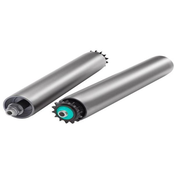 Conveyor Return Roller Steel Tube Black Painted Bulk Material Handling Equipment