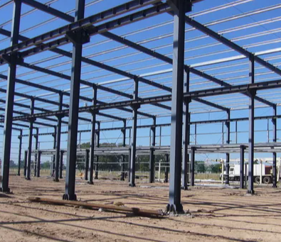 Prefabricated Steel Structure Warehouse with 50 Years Lifespan, Fire-resistant Coatings, and Automatic Ventilation System