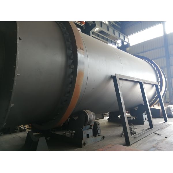 2.7m Inside Diameter Three Cylinder Dryer with Manual or Automated Control System for 50-60% to 10-15% Moisture Reduction