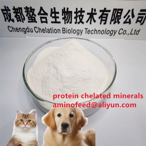 Methionine Chelated Iron Amino Acid Chelated Iron with 2 Years Shelf Life for Pet Food Supplement and Puck Appearance