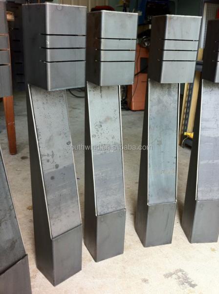 Logotipo personalizado Estructura industrial de acero pesado con 1-20 mm de espesor