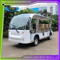 4 roues voiture électrique 14 sièges bus touristique électrique 72V 7.5KW moteur à courant alternatif max. Vitesse 30 Km/H