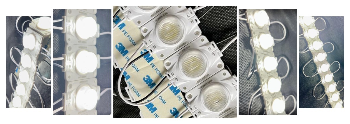 IP67 Grade AC220V Led Edge Light Module 2w 6500k SMD3030 No Need Led Driver