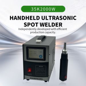 Portable Hand Ultrasonic Spot Welding Machine 35K 2000w For Automotive Industry