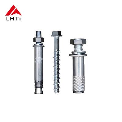 Hex Head Titanium Bolts Nuts UNC Thread 5mm-500mm Customized
