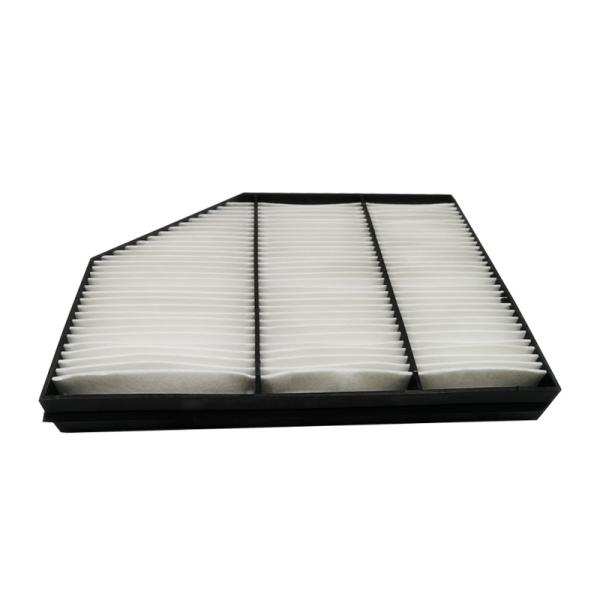 E2986LI01 Engineering Parts Non-Woven Excavator Filter 9608300318 with Material and 316*232*37mm Size