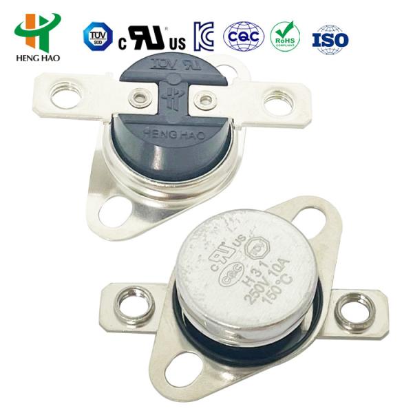 KSD302 Thermal Cut Off Switch , KSD303 Auto Reset Thermal Fuse