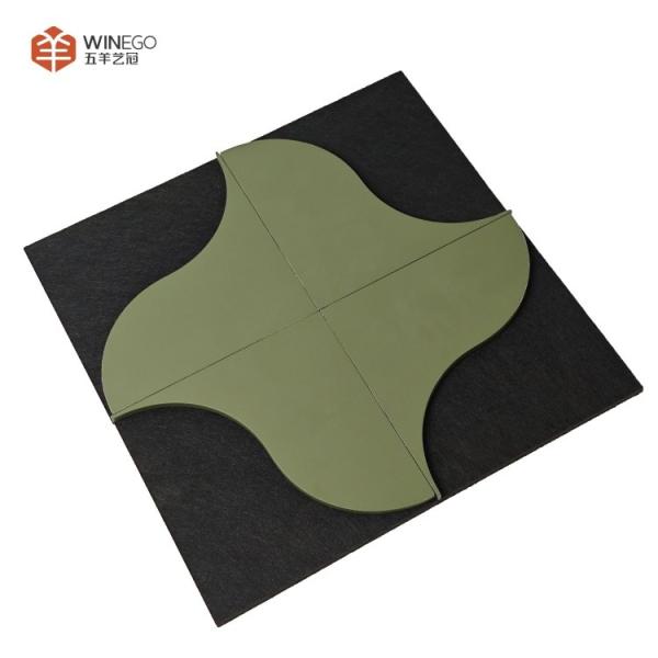 Designed And Modern  Wood Slat Acoustic Panels With Different Color For Wall