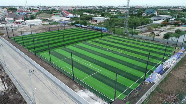 Shock Absorbing 50mm Nylon Artificial Turf for High Traffic Areas High-Performance 50mm PP Turf for Professional Training Centers