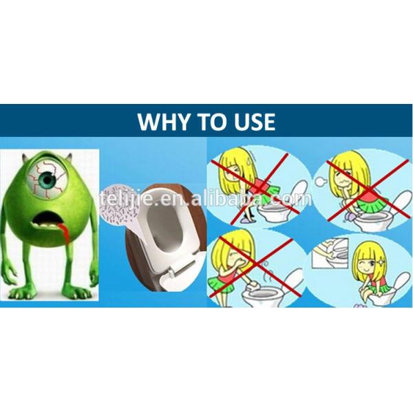 3ply Tissue Paper Woodpulp Disposable Toilet Pad With 1/16 Fold