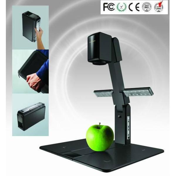 Presentador visual portátil doblado de la cámara/USB del documento de la P.M. 3,2 con el zoom digital 8x