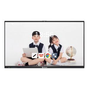High-Precision 4K Resolution Interactive Whiteboard with 40-50 Touch Points and Dual OS for Education and Meetings