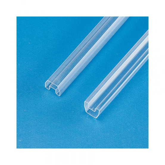 200mm Transparent Packing Anti Static Tube For Coupler / Connector