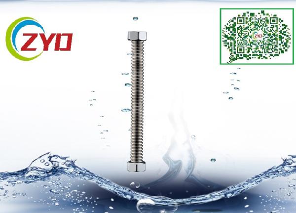 Reliable Convoluted Stainless Steel Tubing , Convenient Corrugated Flexible Tubing