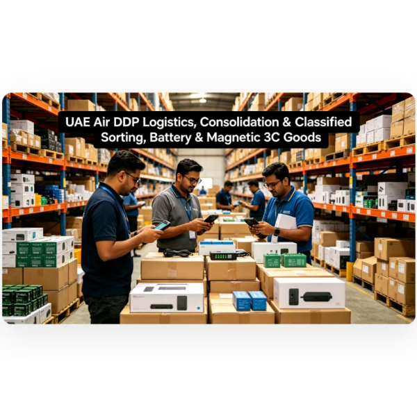 UAE Battery Magnetic 3C Goods Air DDP Logistics Service For Secure Shipping