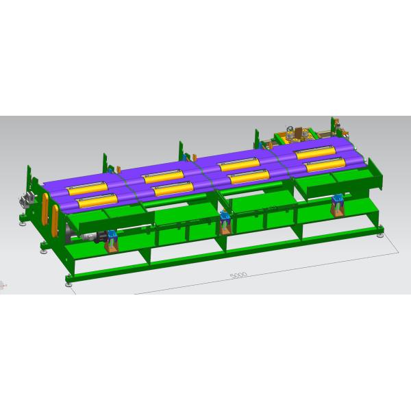AUFD Double Drum Automatic Feeding Rack For HYDM Chain Type Wire Drawing Machine