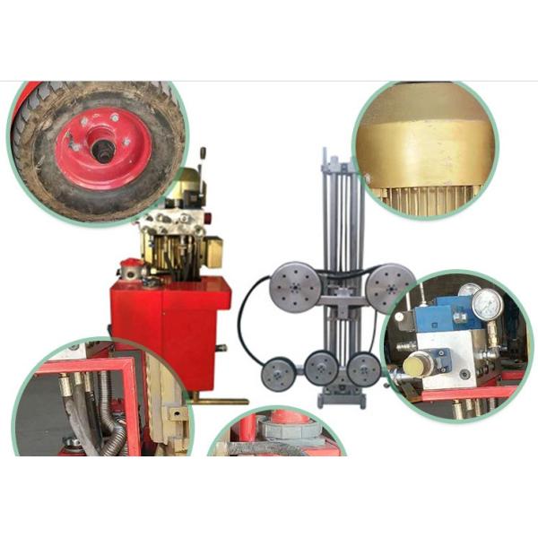 High-Efficiency Hydraulic Diamond Wire Saw Machine  Hand Tile Cutter
