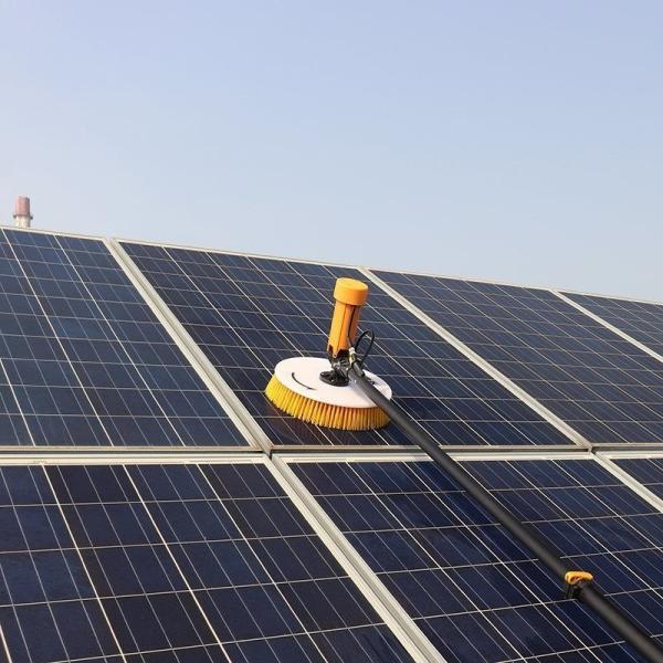 High Pressure Cleaning WLS-3-2-5WL Single Head Cleaning Brush for Solar Panel Care