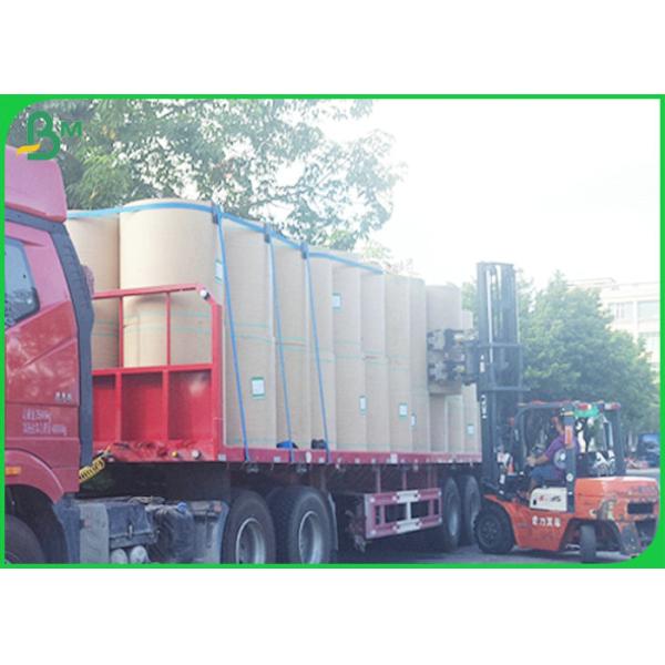 Good Stiffness 125gsm 150gsm Brown Kraft Medium Liner Paper For Corrugated Box