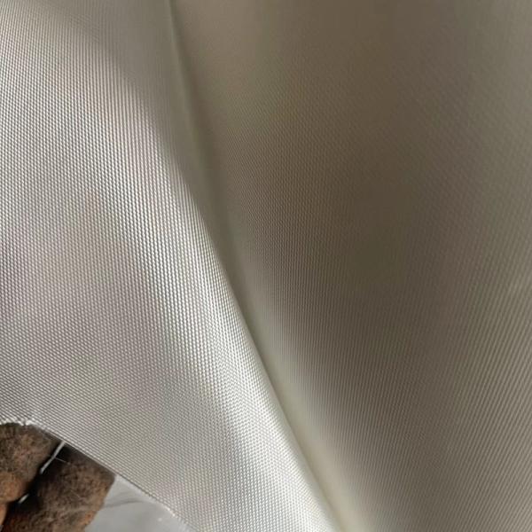 1mm Fiberglass Woven Fabric White Moisture Resistant