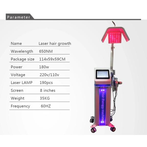 Биологическая машина восстановления волос лазера, машина роста волос обработки скальпа LLLT