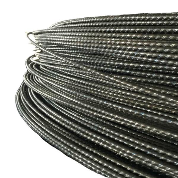 19 Strand Spiral Steel Wire Dia 5mm-10mm For Grade 1008 45 60 70 80 65Mn 82B